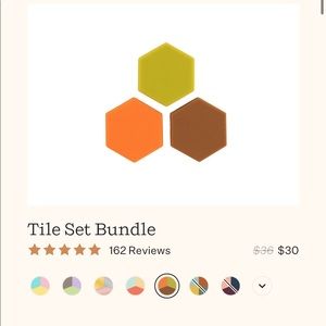 Letterfolk tile mat tiles